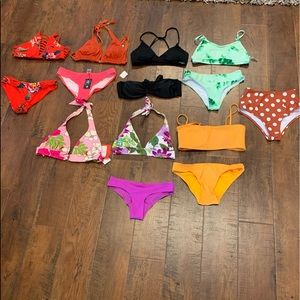 lot of bikinis great condition smoke free home